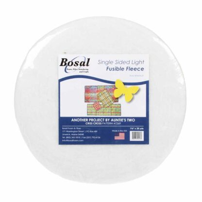 Bosal Single-Sided Light Fusible Fleece