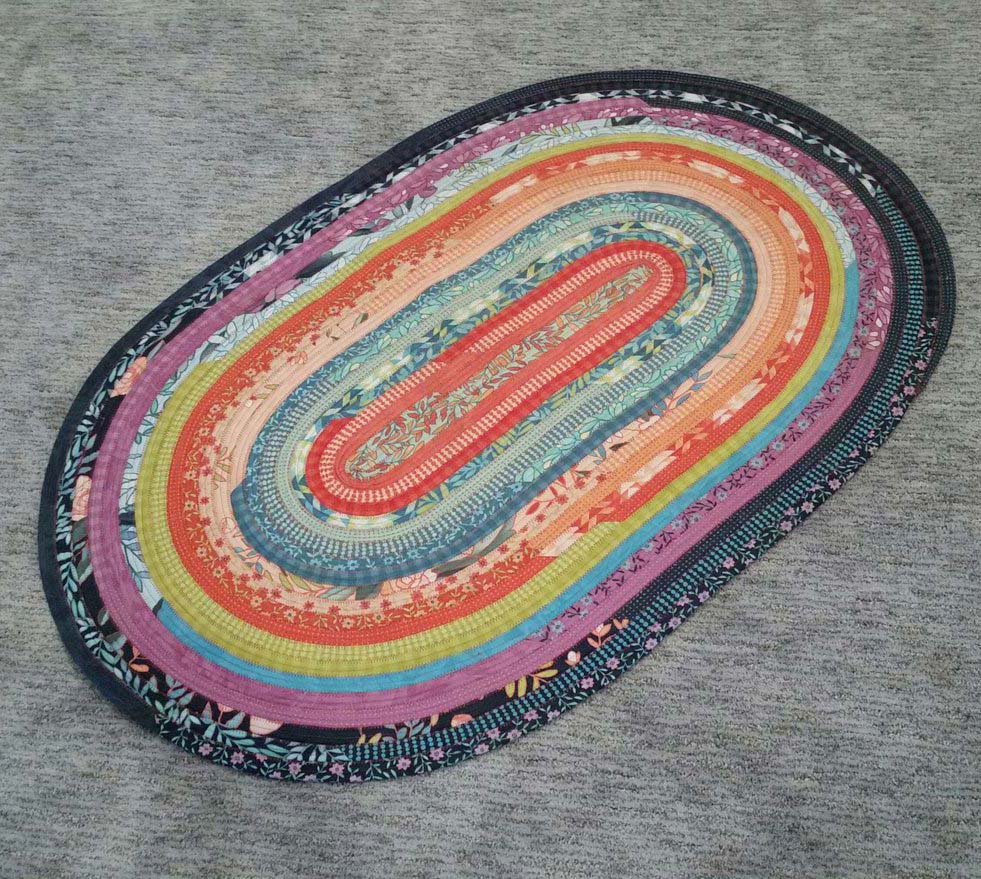 Bosal Pattern JellyRoll Rug Marent Crafts Haberdashery